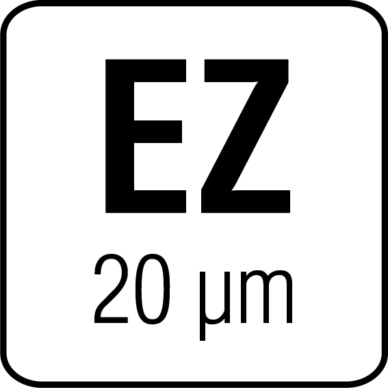 Electrogalvanized steel 20 µm