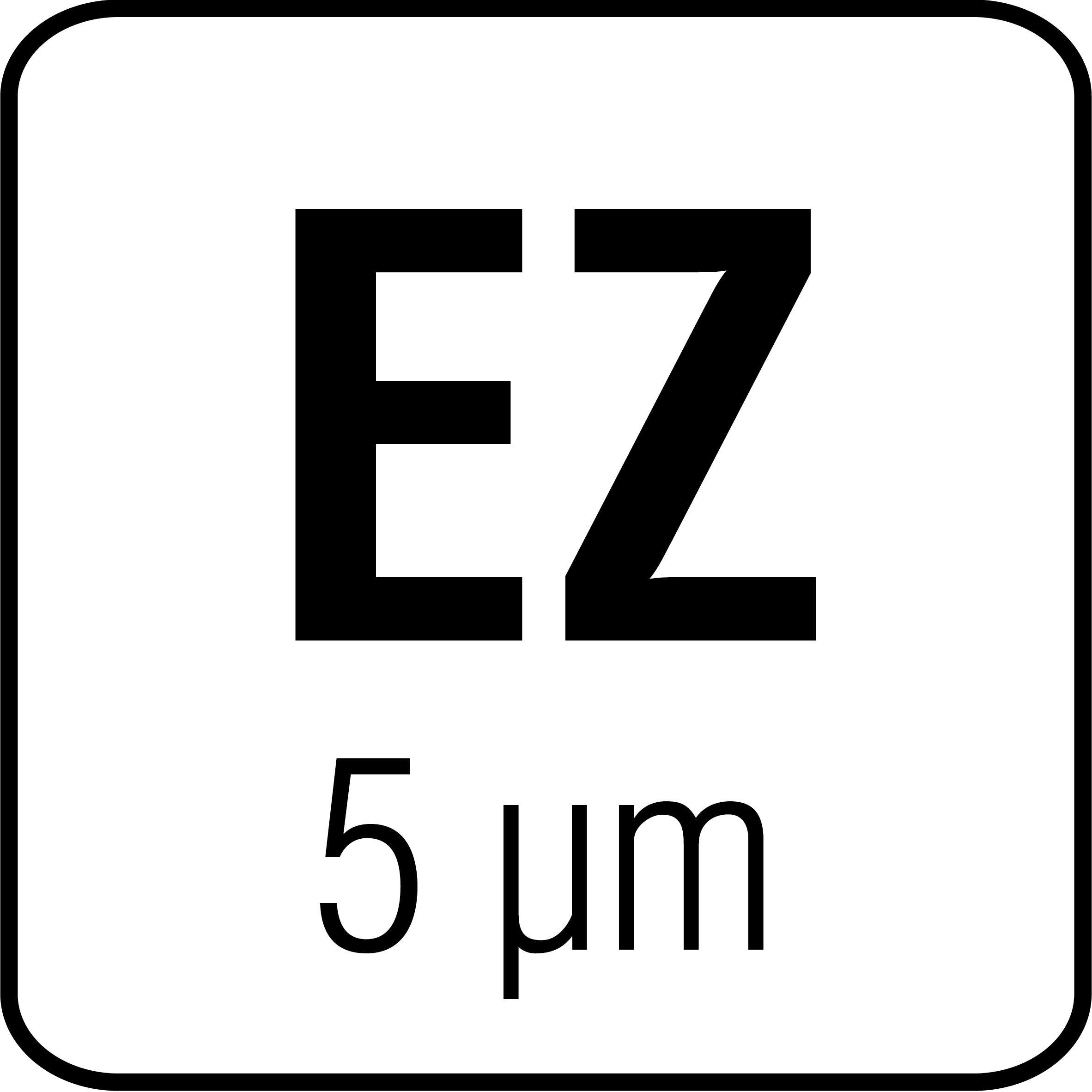 Electrogalvanized steel 5µm