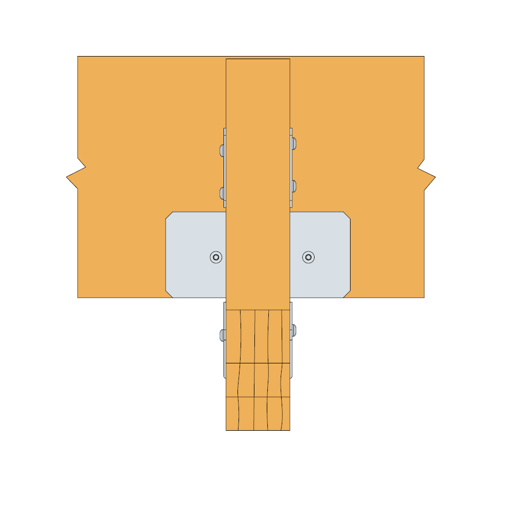 Timber Joist Hanger Slope Adjustable SPR Simpson StrongTie