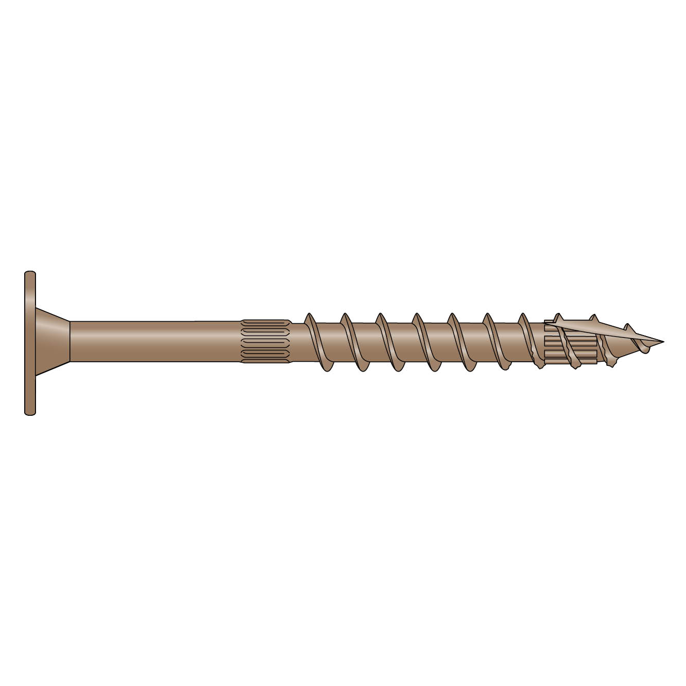 Structural Wood Screw for outdoor use SDWS Simpson StrongTie