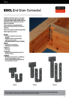 EGCL End Grain Connector