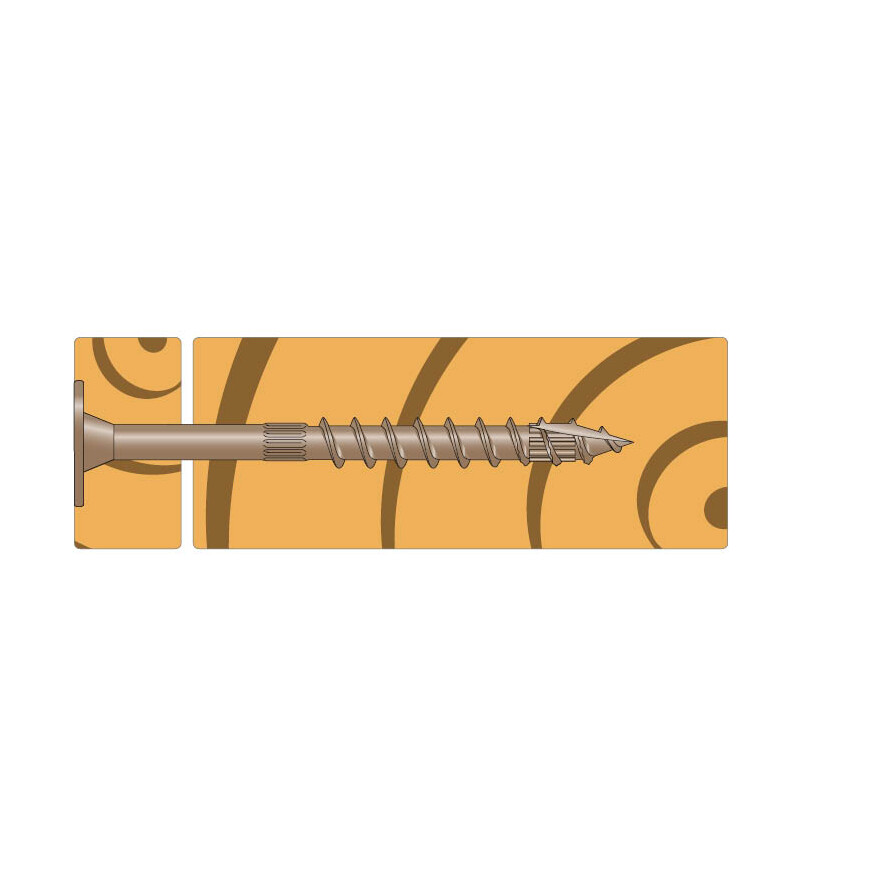 Structural Wood Screw for outdoor use SDWS Simpson StrongTie